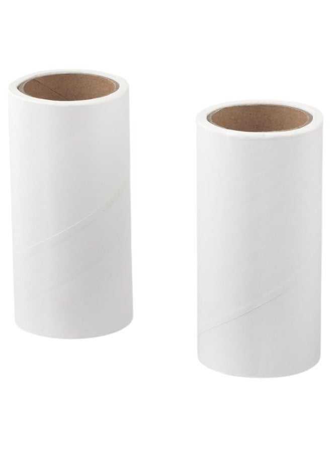 Ikea Adhesive Lint Brush Refills – 2 Rolls, 60 Sheets Each, For Clothes, Car Seats and Home Use - Image 1
